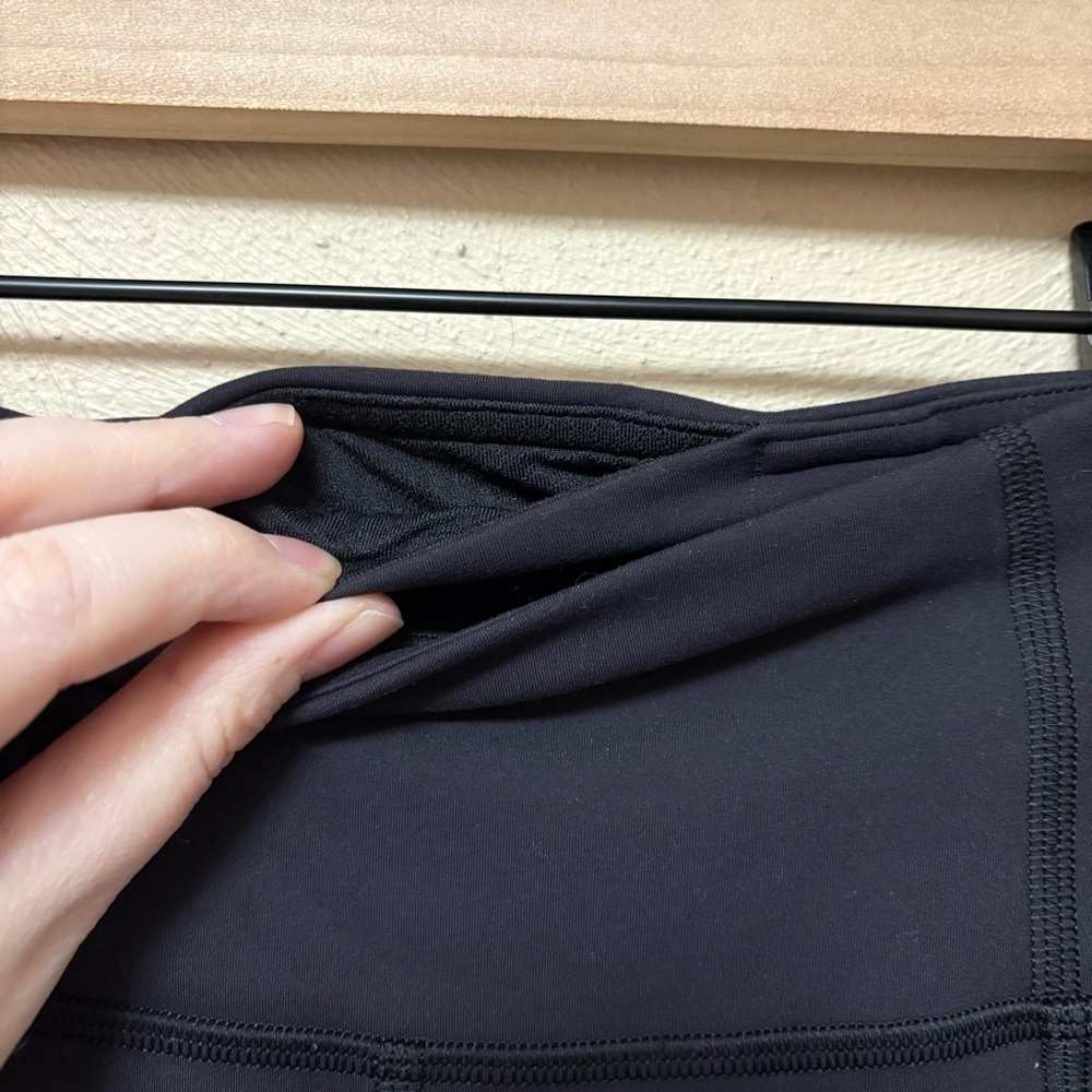 Lululemon Invigorate High-Rise Crop 23" Black Size 2 W6BDVS - Picture 12 of 14